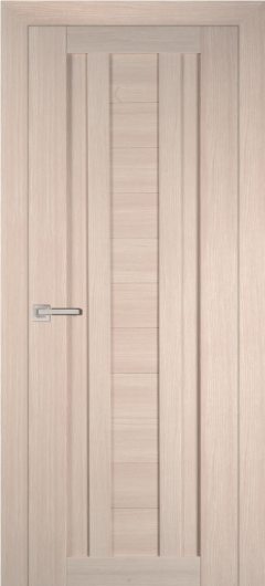 Межкомнатная царговая дверь Profilo Porte PS14 Капучино мелинга остекленная — фото 1